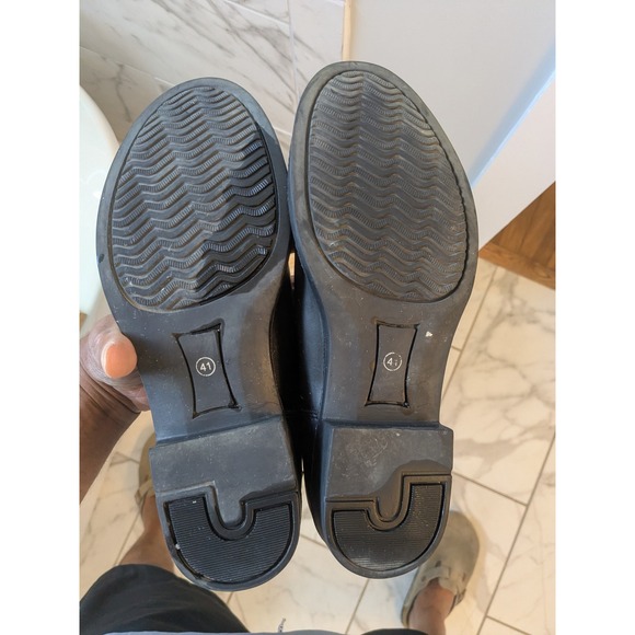 Horze‎ Womens Faux Leather Field Riding Boots Lace Up Tall Equestrian Sz 41/10.5 - Picture 6 of 6